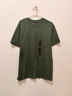 Banana Republic Short Sleeve Crew Tee in Forest Green